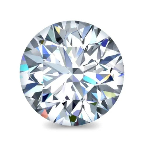 round brilliant moissanite stone