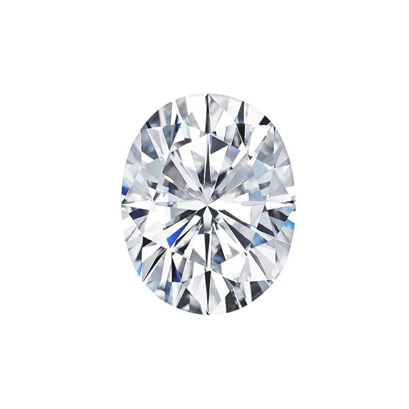 oval brilliant moissanite stone