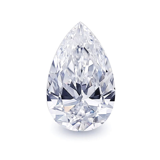 Pear Moissanite Stone