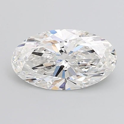 8.60ct Oval Lab Grown Diamond (Colour E, Clarity VVS2, IGI Certified)