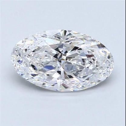 5.02CT Oval Modified Brilliant Lab Grown Diamond, E Color, VS1, IGI, Ratio 1.72