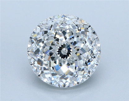 4.00ct Portuguese Cut Round Lab Grown Diamond