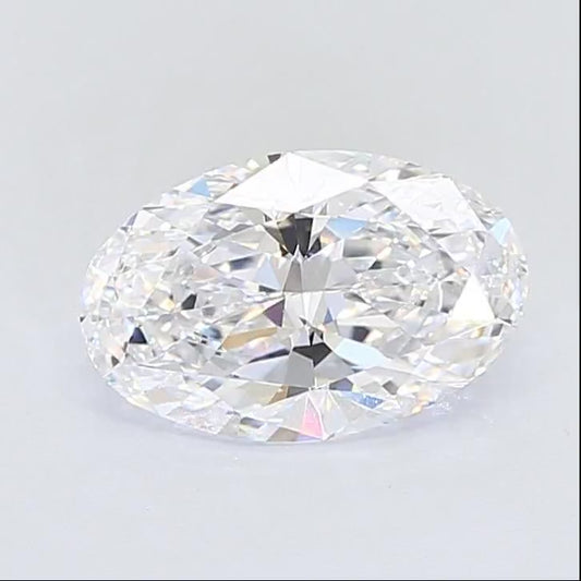 4.00ct D VVS2 Oval Modified Brilliant Cut Lab Diamond – IGI Certified