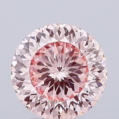 3.15ct Portuguese Cut Lab Grown Diamond (Colour Fancy Intense Pink, Clarity VS1, IGI Certified)