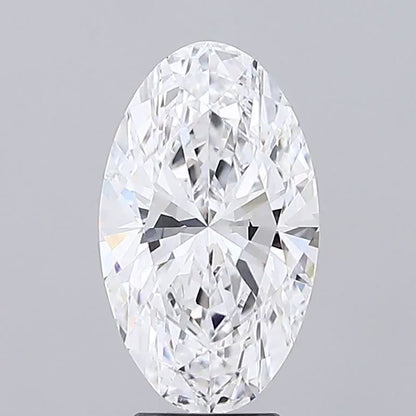 4.76ct Oval Lab Grown Diamond – F VS1, EX EX, IGI Certified Ratio 1:60 Elongated