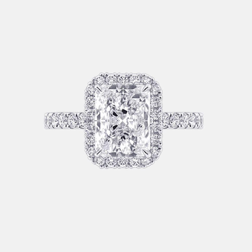 ROSEMARIE- Radiant Halo Pavé AG & CO Jewellery