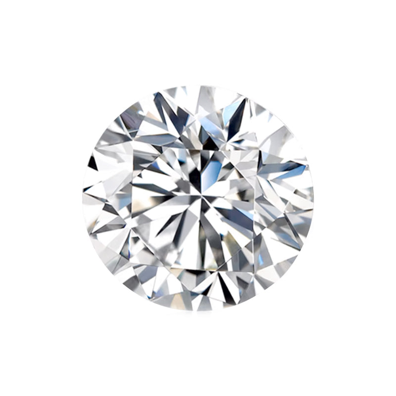 round brilliant moissanite stone