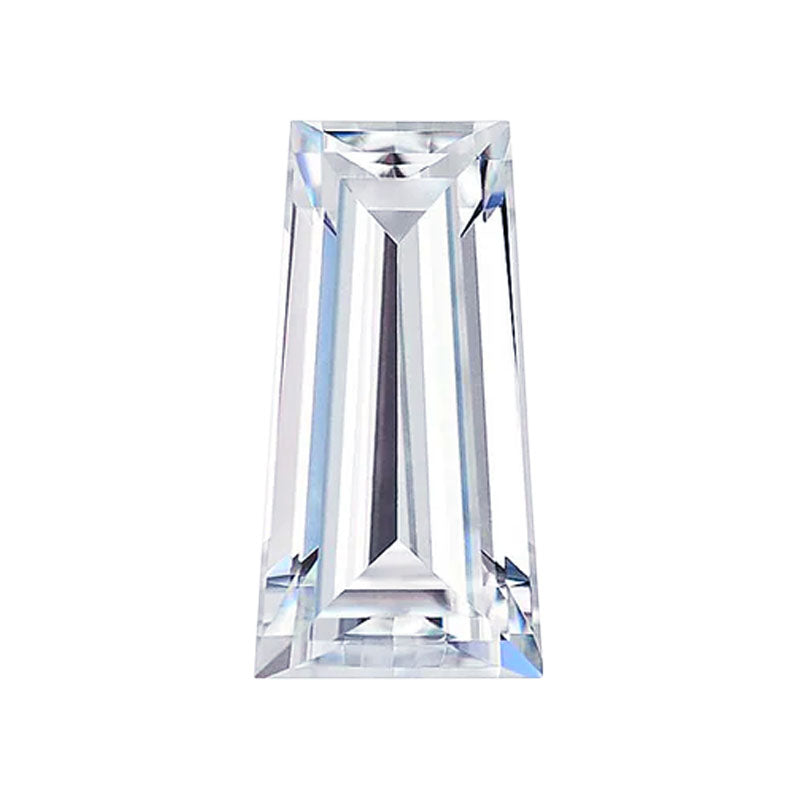 trapezoid baguette moissanite stone