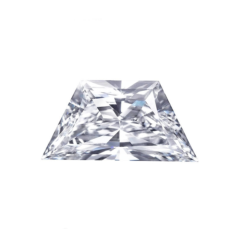 trapezoid moissanite stone