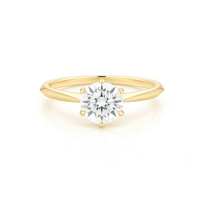 Holly - 6 Claw Classic Solitaire Engagement Ring AG & CO Jewellery